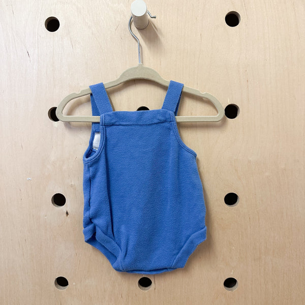 Vintage 1980s Sailor Romper / 6M