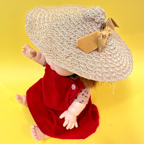 Vintage 1950s Doll Hat (fits any dolls with hair)