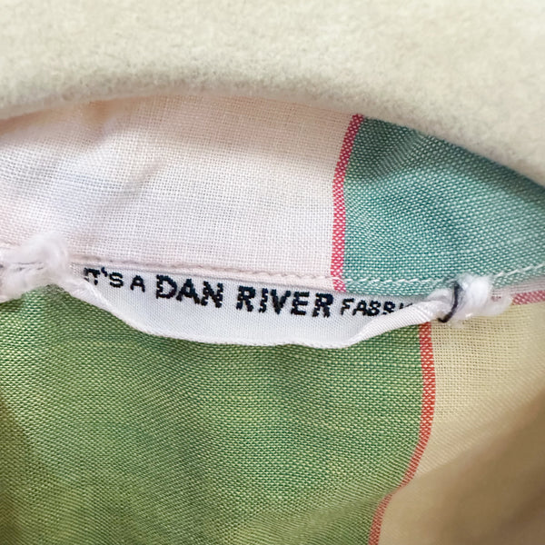 Vintage 1960s Rainbow Check Shirt / 3T