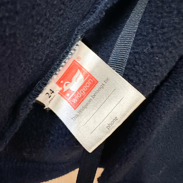 Vintage Navy Fleece Jacket / 24M