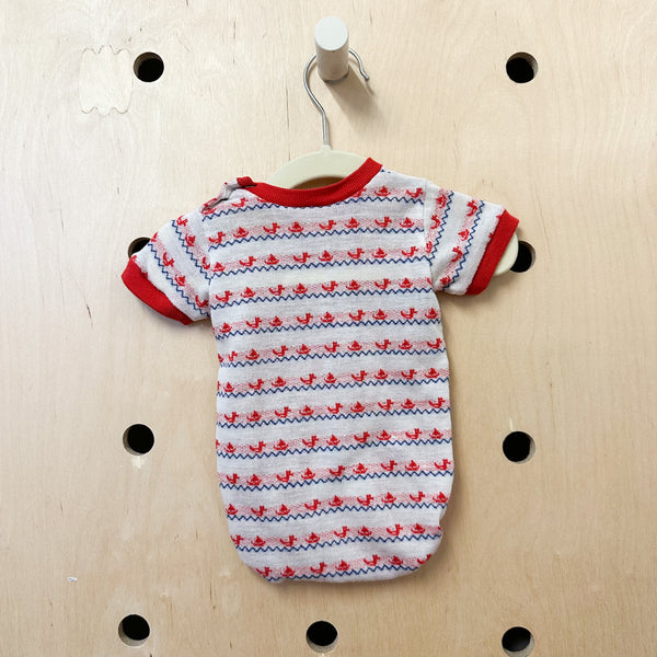 Vintage 1970s Duck Bodysuit / 0-3M