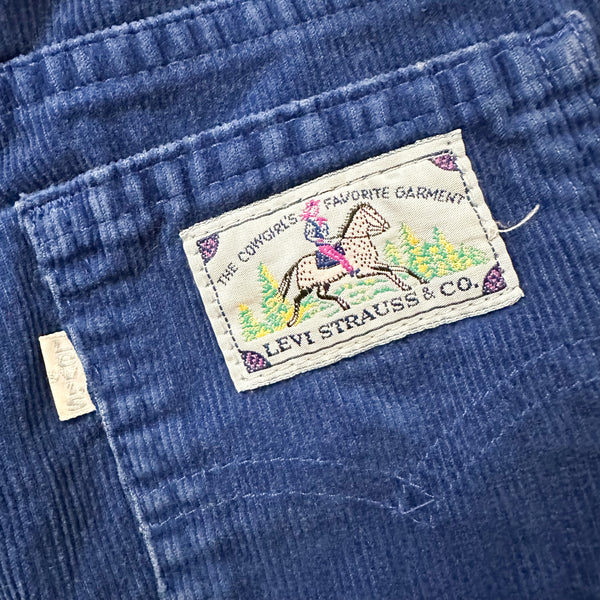 Vintage 1980s Levis Corduroy Pants / 12-14 long