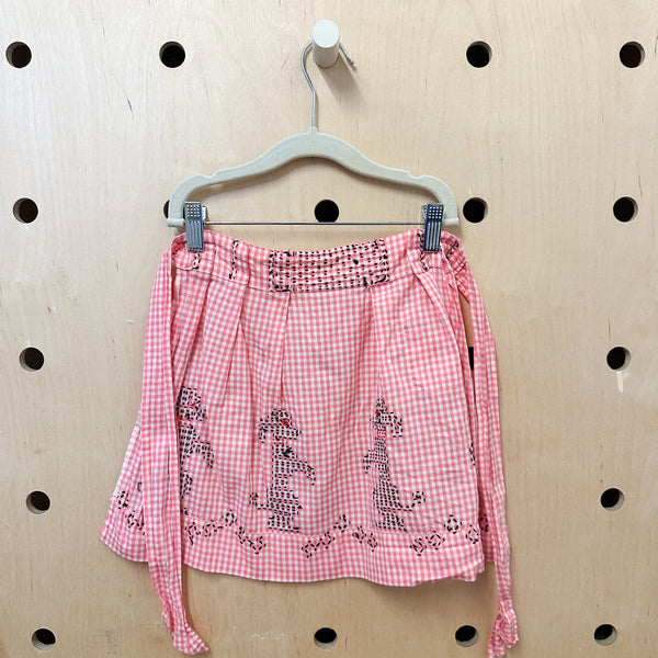 Vintage 1950s Poodle Apron