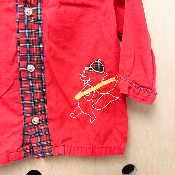 Vintage 1960s FoX Shirt / 12M