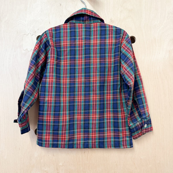 Vintage 1960s Health-Tex Plaid Shirt / 4T