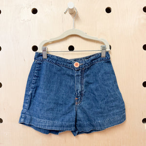 Vintage 1970s Denim Shorts / 7-9yr