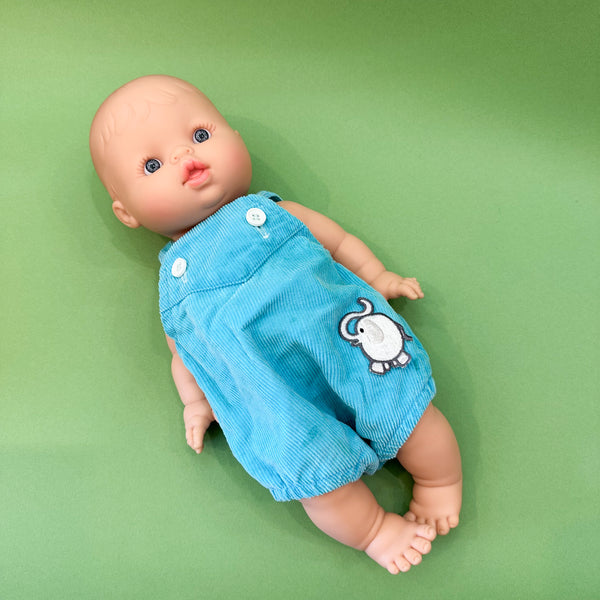 Vintage Doll Elephant Romper (fits Gordis doll)