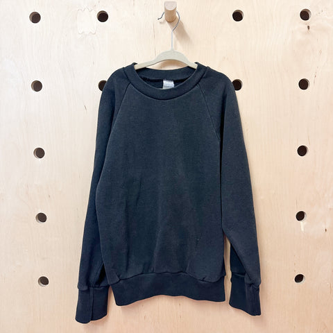 Vintage Basic Black Crewneck / 10yr