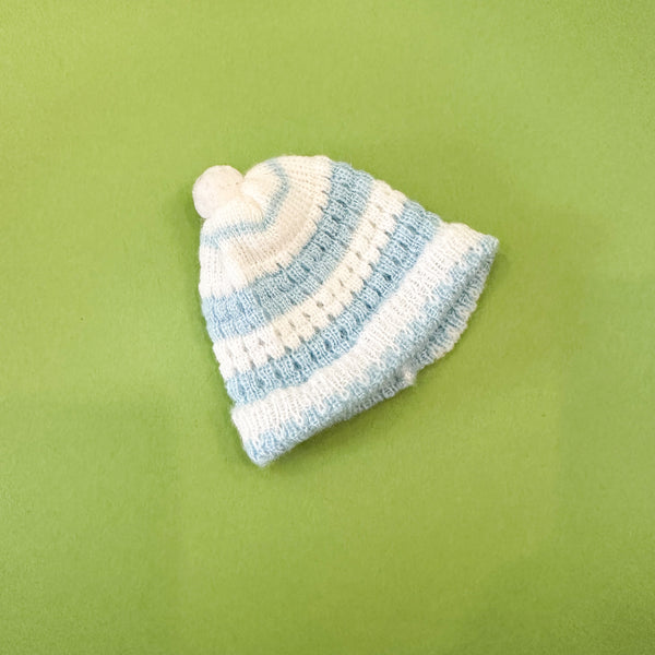 Vintage Knit Doll Hat (fits Soft Body doll)