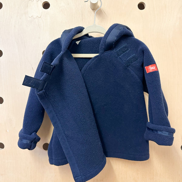 Vintage Navy Fleece Jacket / 24M