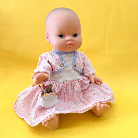Vintage 1950s Doll Dress (fits Gordis & Soft Body doll)