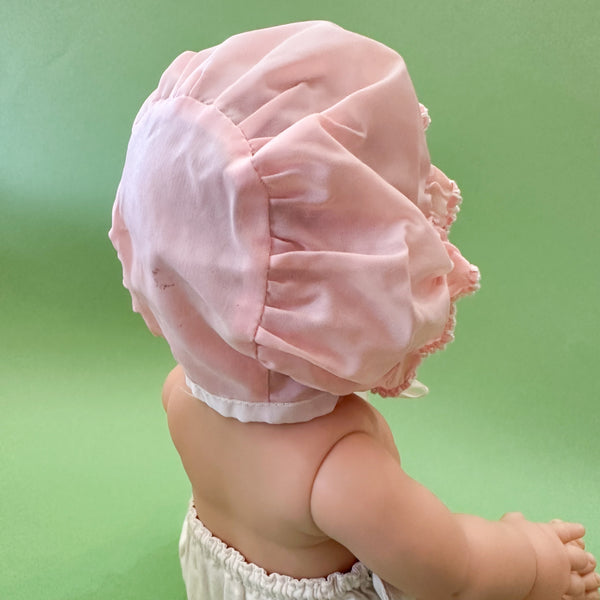 Vintage 1960s Doll Bonnet (fits Gordis doll)