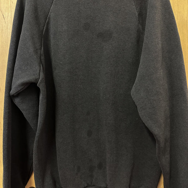 Vintage Basic Black Crewneck / 10yr