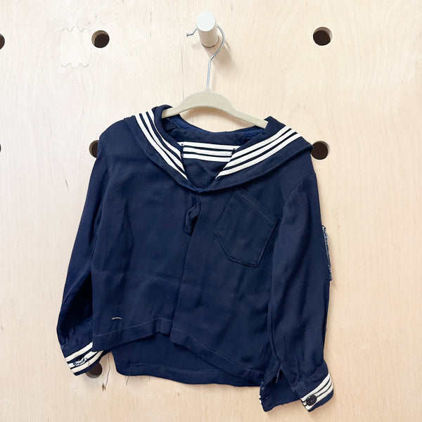 Vintage 1950s Sailor Top / 3T