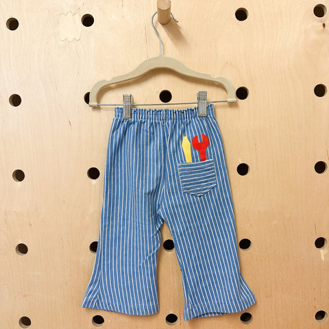 Vintage 1970s Tools in Pocket Pants / 18-24M