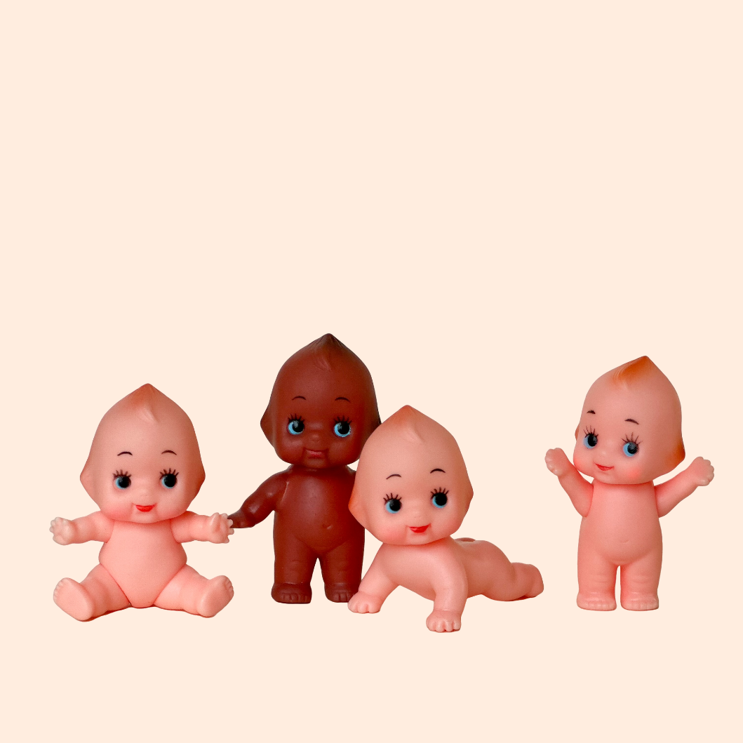 5cm Kewpies (several styles) – Kinoko Kids