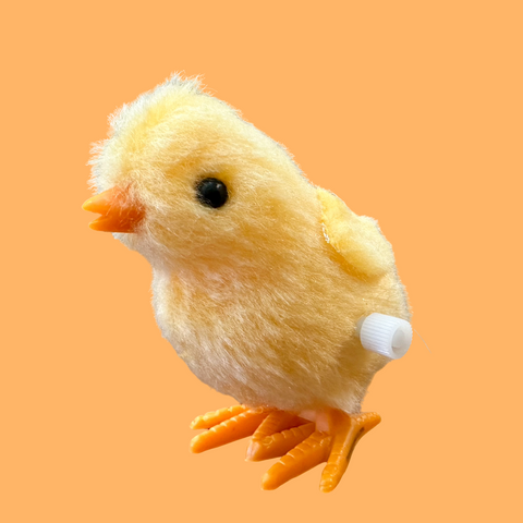 Fuzzy Chick Wind-Up Toy
