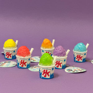 Mini Japanese Shave Ice Keychain