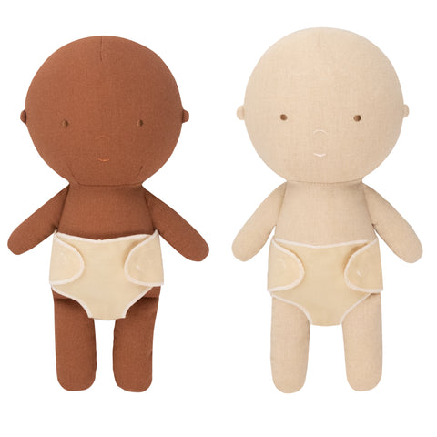 Gommu Baby Soft Linen Doll (two colors)