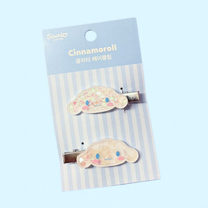 Cinnamoroll  Glitter Hair Clips