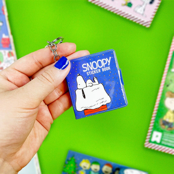 Snoopy Mini Sticker Book Keychain