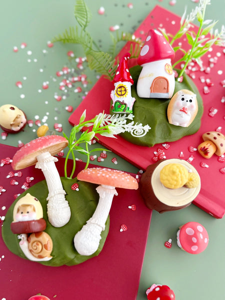 Mushroom Meadow Play Kit by Earth Grown KidDoughs