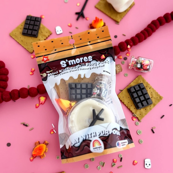 S'mores Mini Play Pack by Earth Grown KidDoughs