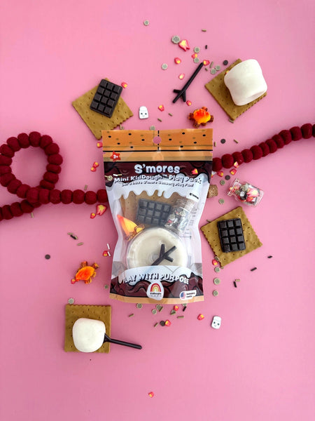 S'mores Mini Play Pack by Earth Grown KidDoughs