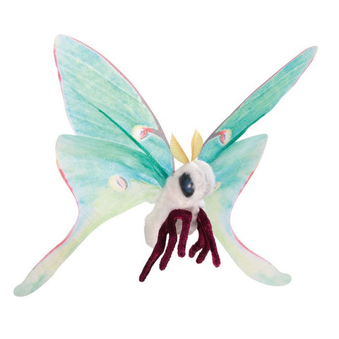 Luna Moth Finger Puppet