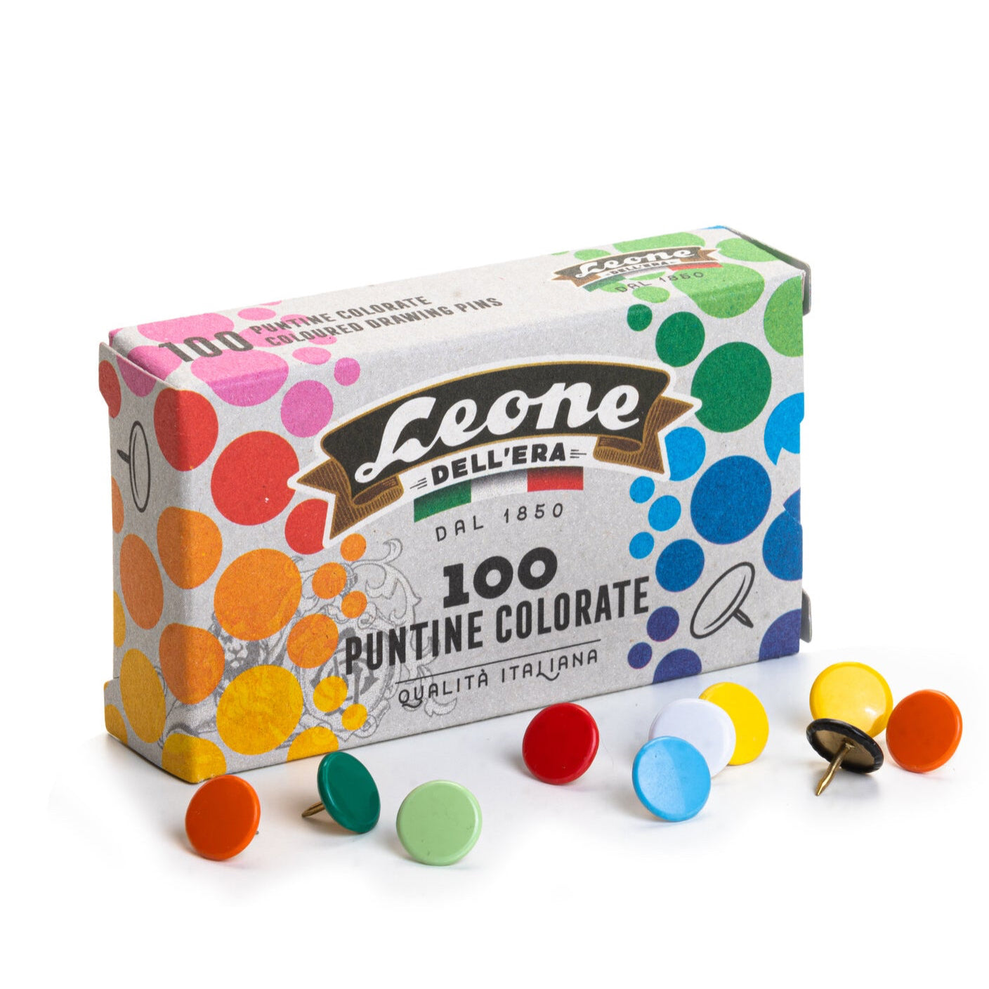 Colorful Pushpins 100 count
