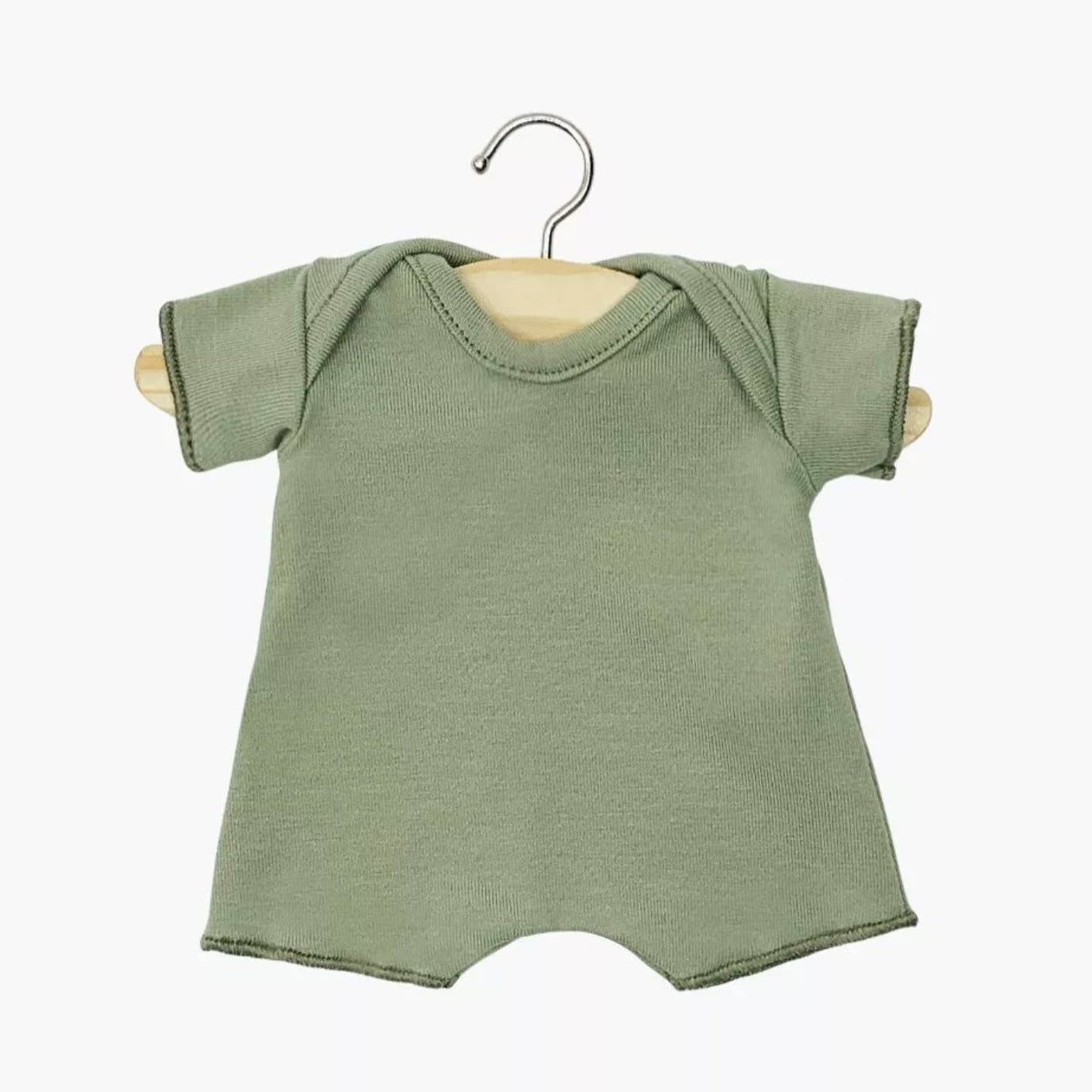 Body Shortie in "Light Kaki" Cotton Minikane Soft-bodied Babies