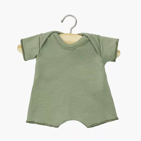 Body Shortie in "Light Kaki" Cotton Minikane Soft-bodied Babies