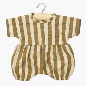 Noa Romper in “Zadig Stripe” print for Minikane Soft- Bodied Babies