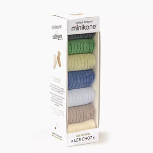 Set of Seven Socks for Minikane Dolls “ Weekly “Les Cho7” Saintes Malo”