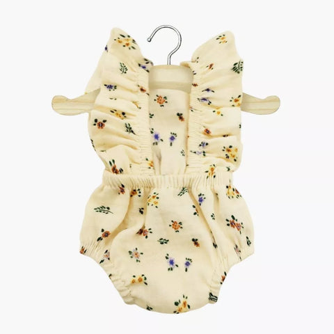 Lou Romper for Minikame Gordis Dolls in “Elise” Double Gauze Cotton