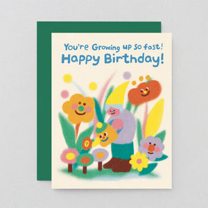 Growing Up Fast Birthday Card