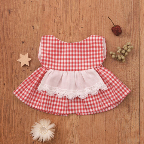 Sewing Kit: Dress with Apron for Hamanaka Plush Kits