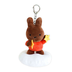 Plush Melanie On A Cloud Keychain
