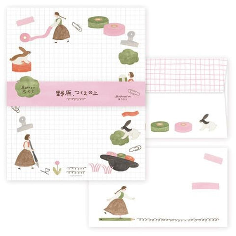 Japanese Letter Writing Set - Letter Set Rabbit