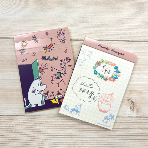 Moomin Memo Pads - Two Types
