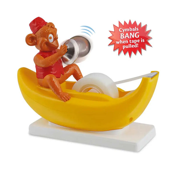 Clapping Monkey Banana Tape Dispenser