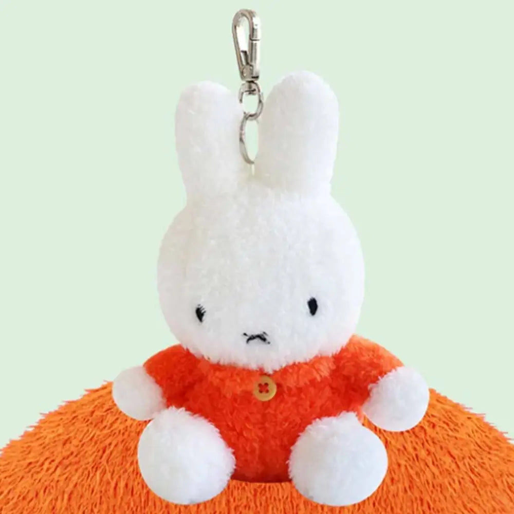 Fluffy Plush Miffy Keychain