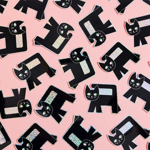 Black Cat Sticker