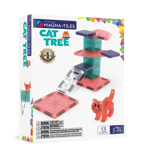 MAGNA-TILES Cat Tree 13 Piece Set