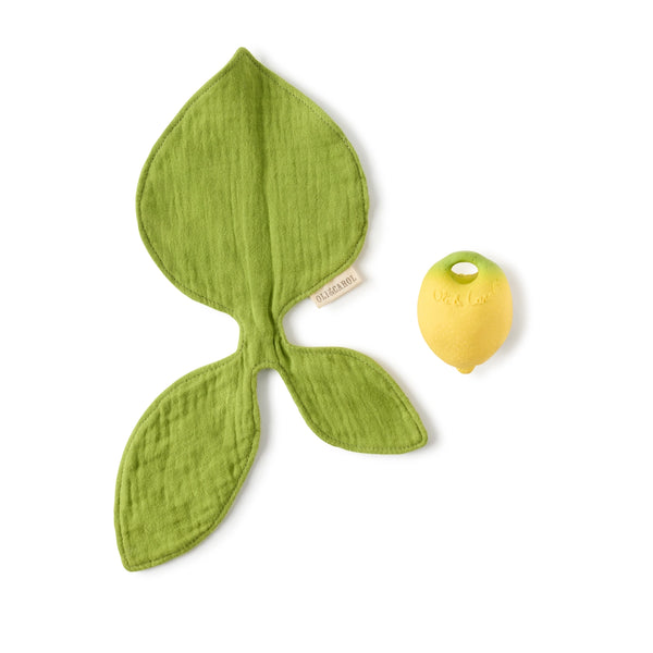 Oli & Carol Lemon Mini Doudou Teether