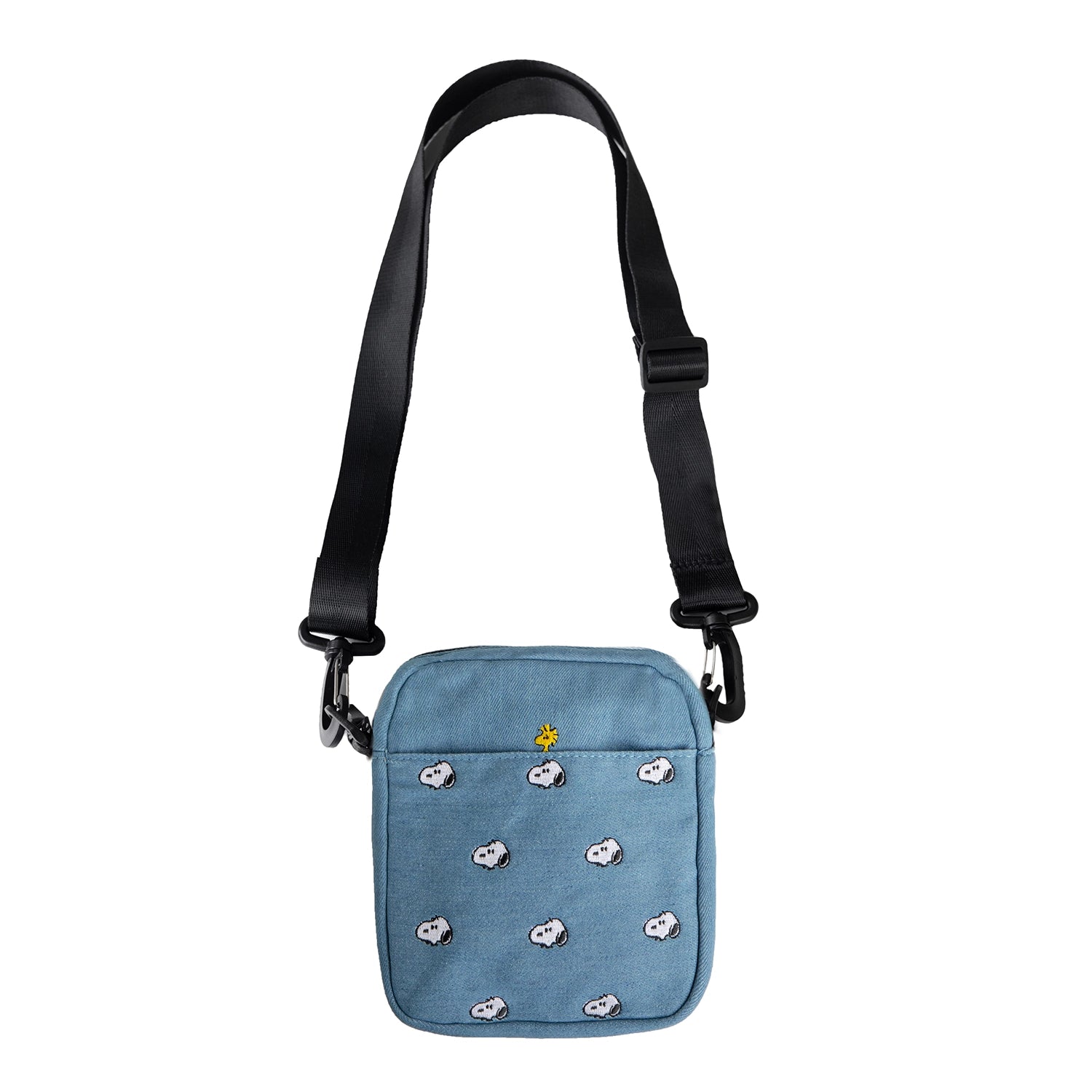 3P4 X Peanuts® - Snoopy Embroidered Crossbody Bag (Denim)