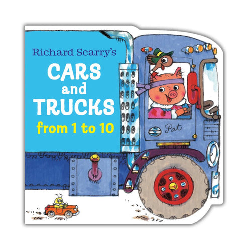 Richard Scarry's Cars and Trucks from 1 to 10 Mini Board Book