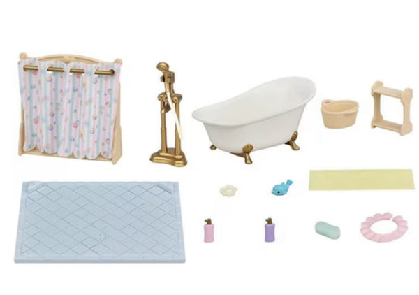 Calico Critters Bath and Shower Set