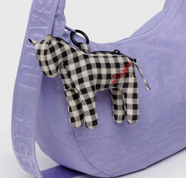 Baggu Horse Charm - Gingham (LIMIT 1 PER CUSTOMER)