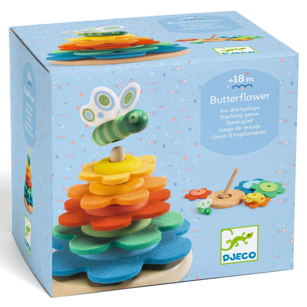 Butterflower Wooden  Puzzle by Djeco